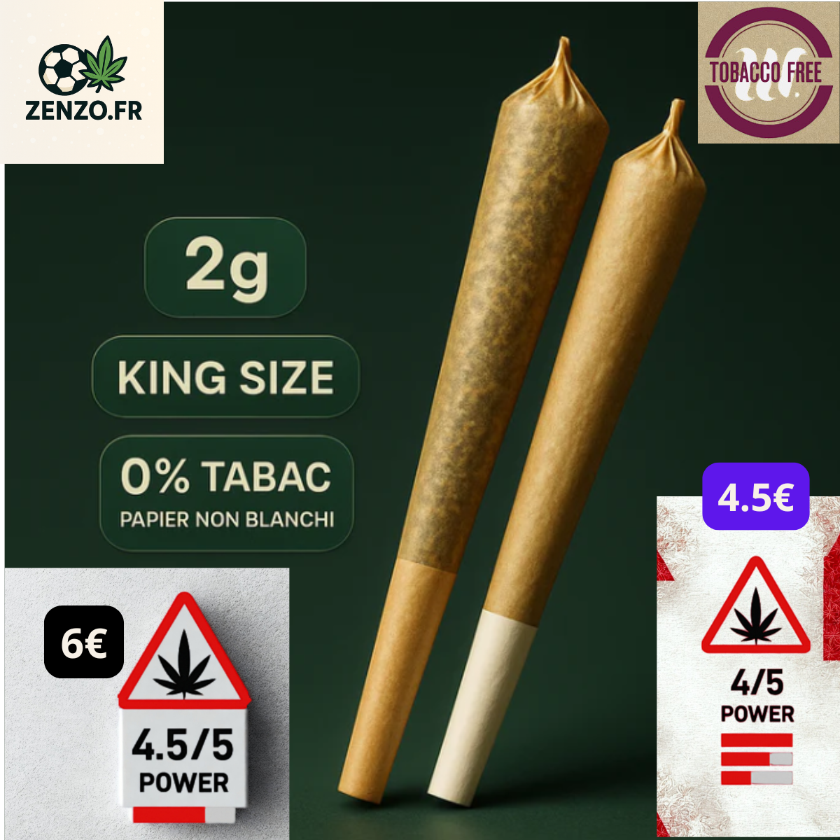 Pre-Roll THV - 2G made by Enzo