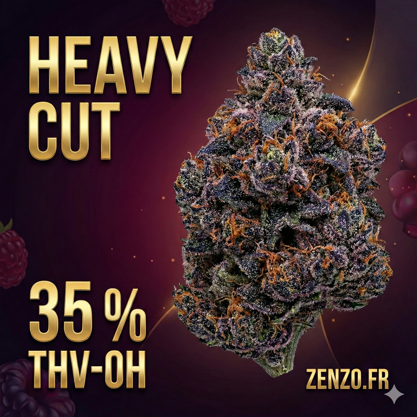 Box THV-OH Fleurs et Résine 15g (3.33€ / g).