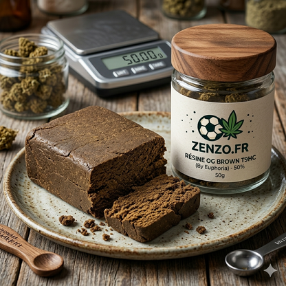 Résine OG Brown T9HC (By Euphoria) - 50%