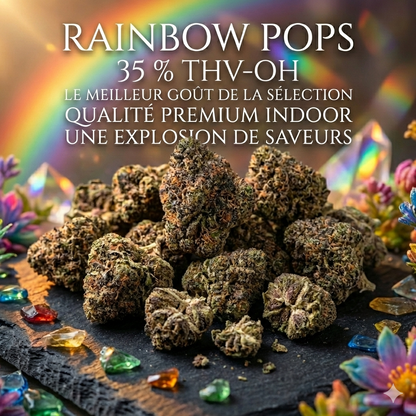 Box THV-OH Fleurs et Résine 15g (3.33€ / g).