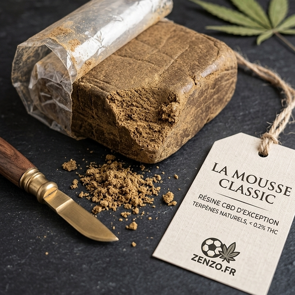 La Mousse Classic - Résine CBD d'exception.
