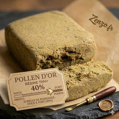 Gold Dust - Résine THV+ 40%