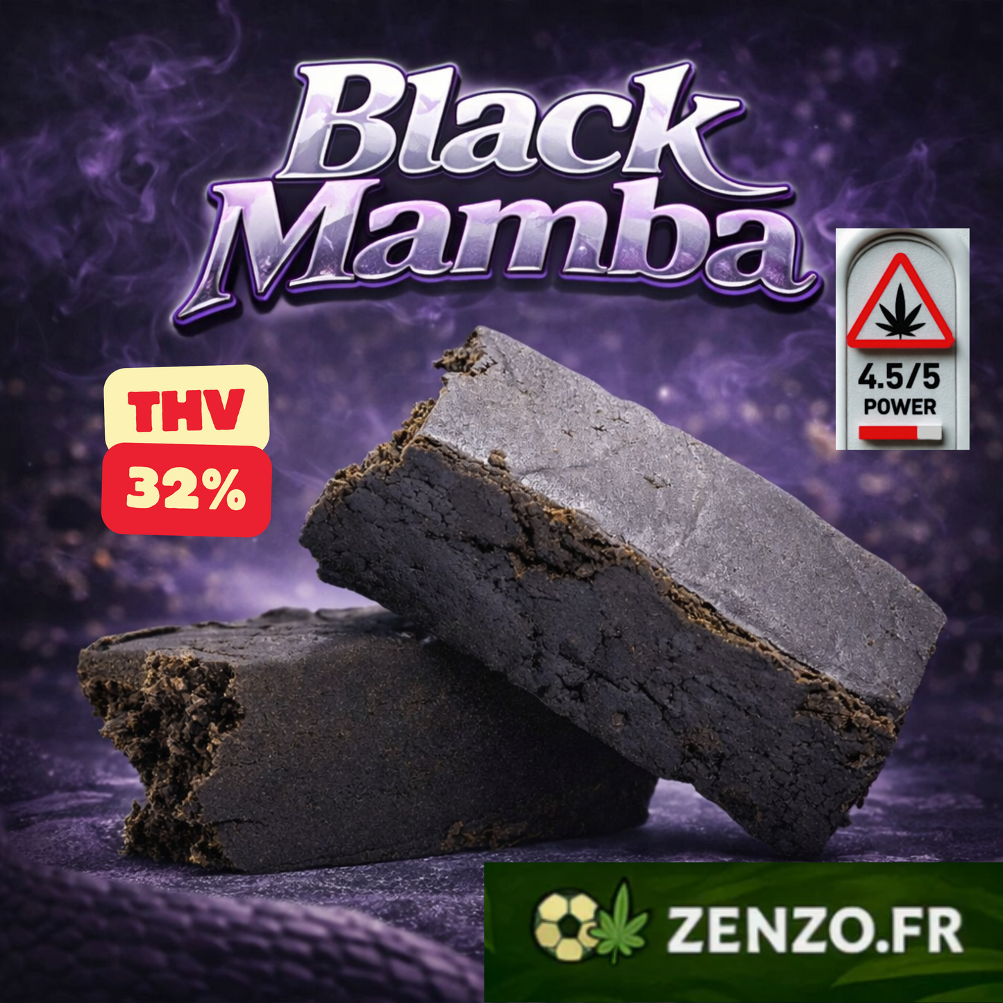 Black Mamba - Résine 32% THV