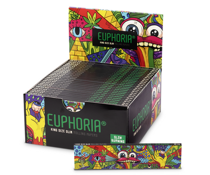 Euphoria Feuilles à rouler Vibrant Kingsize Slim x 32