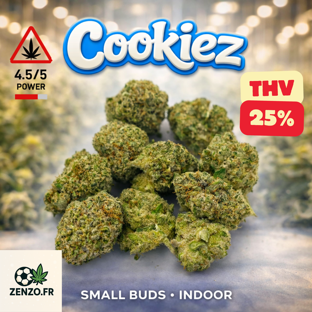 Cookiez - Fleur 25% THV