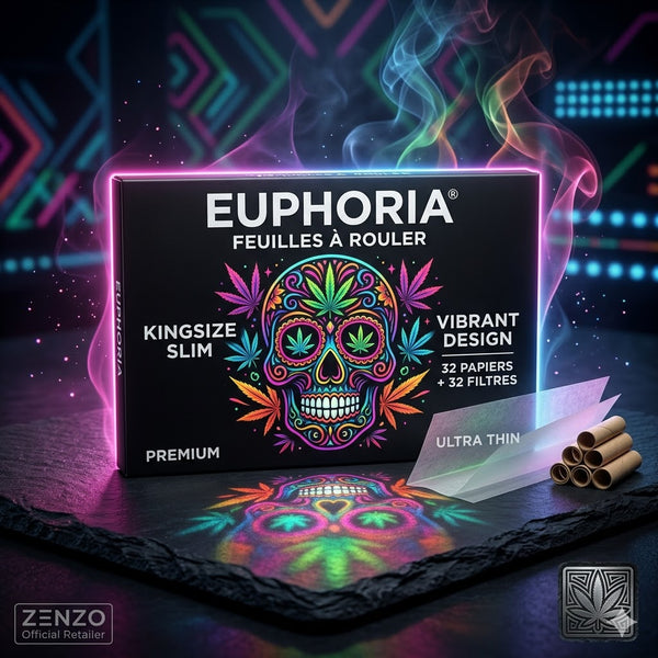 Euphoria Feuilles à rouler Vibrant Kingsize Slim x 32