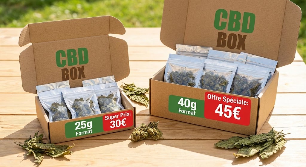 CBD BOX - 25g ou 40g